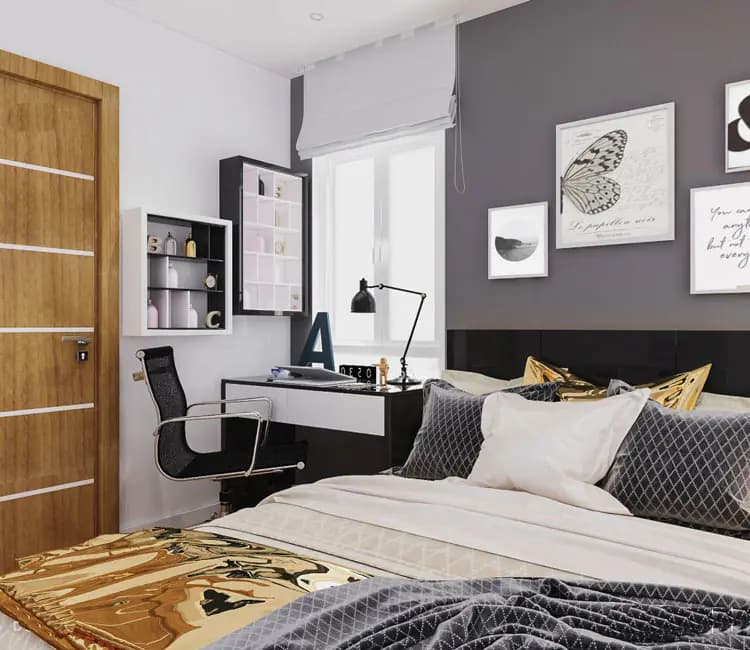 Tối ưu công năng – Nội thất chung cư Golden Place 72m2 – Anh Phan Huy