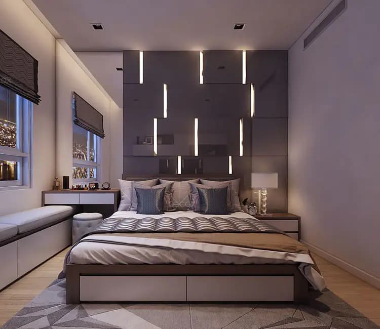 Ảnh dự án 11 – Nội thất chung cư Kim Văn Kim Lũ 115m2 – Anh Trí