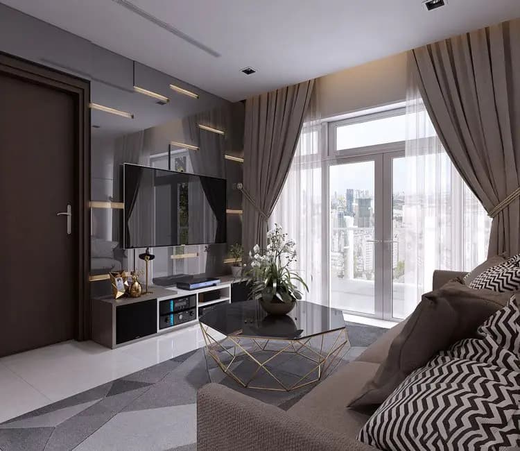 Ảnh dự án 02 – Nội thất chung cư Lạc Hồng 109m2 – Anh Vinh