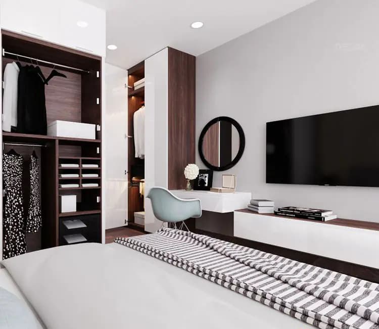 Tối ưu công năng – Nội thất chung cư Mandarin Garden 109m2 – Anh Hiển