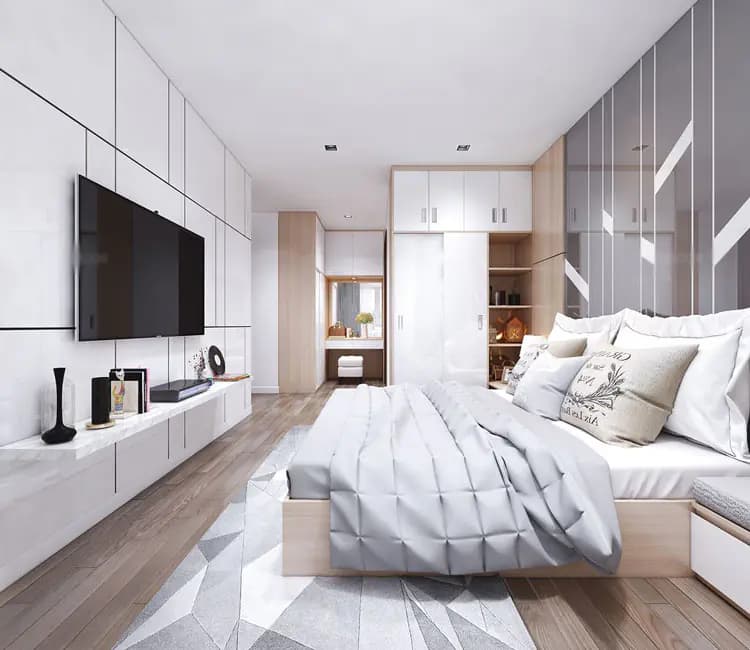 Ảnh dự án 05 – Nội thất chung cư Mỹ Đình Plaza 84m2 – Anh Hùng