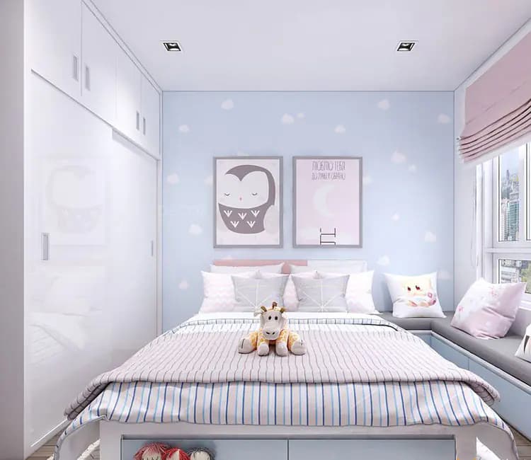 Ảnh dự án 09 – Nội thất chung cư Mỹ Đình Plaza 84m2 – Anh Hùng