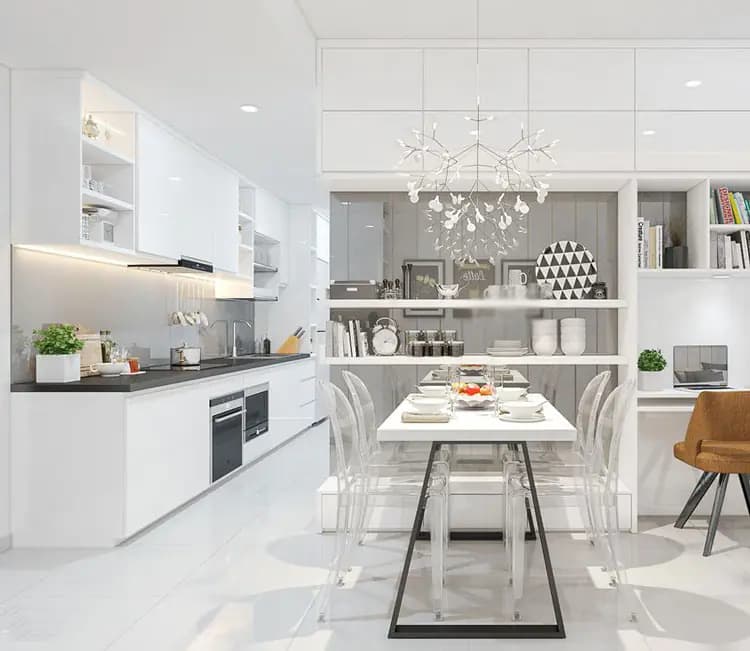 Vật liệu ấm áp – Nội thất chung cư Times City 70m2 – chị Ngọc