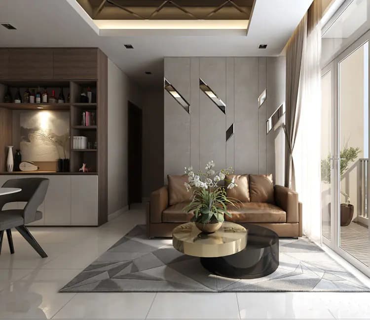 Nội thất chung cư Times City 80m2 – chị Hà