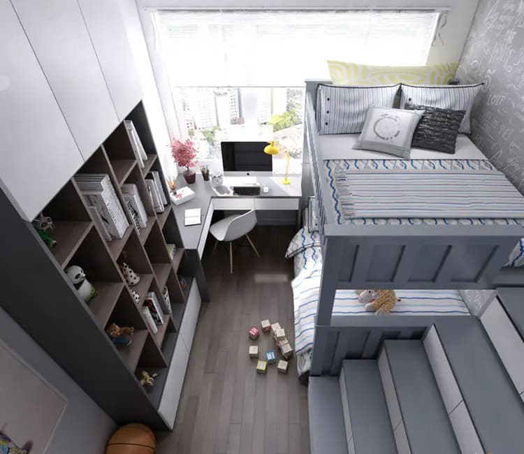 Ảnh dự án 09 – Nội thất chung cư Times City 80m2 – chị Hà