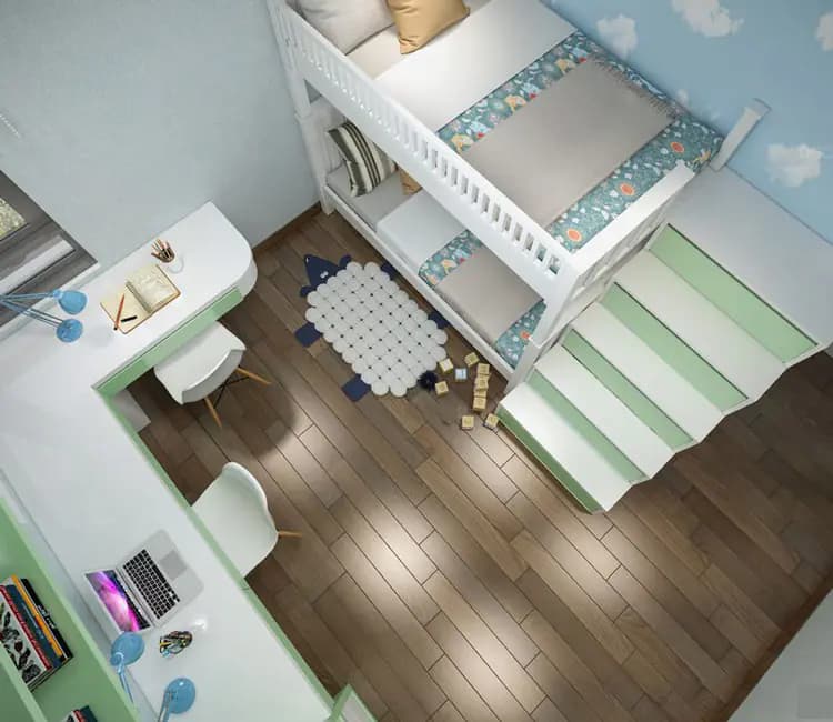 Ảnh dự án 03 – Nội thất chung cư Viglacera Xuân Phương 107m2 – Chị Nguyệt