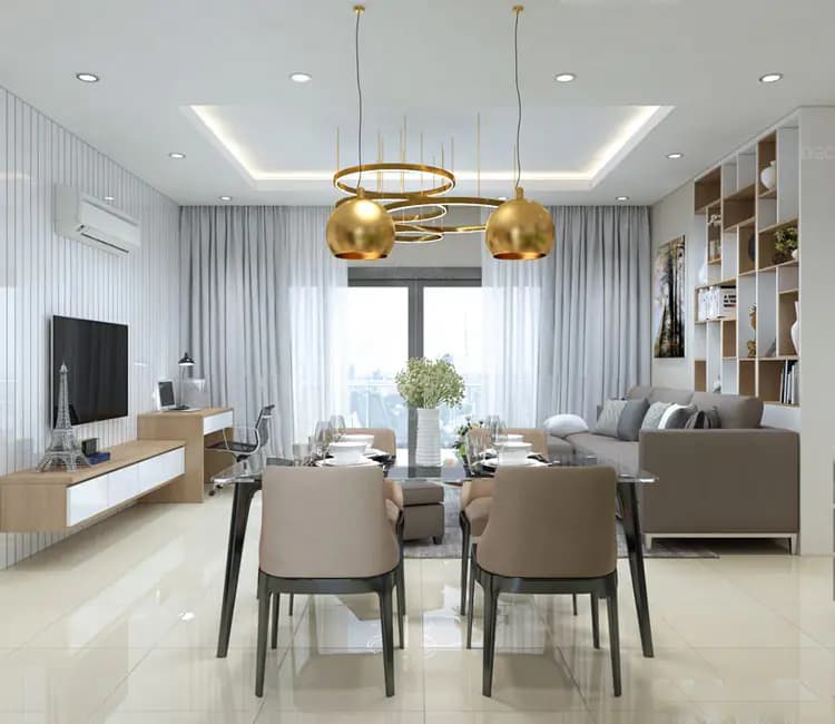 Tối ưu công năng – Nội thất chung cư Viglacera Xuân Phương 107m2 – Chị Nguyệt