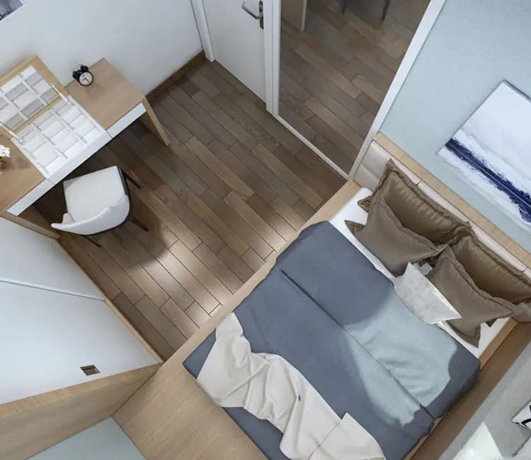 Ảnh dự án 16 – Nội thất chung cư Viglacera Xuân Phương 107m2 – Chị Nguyệt