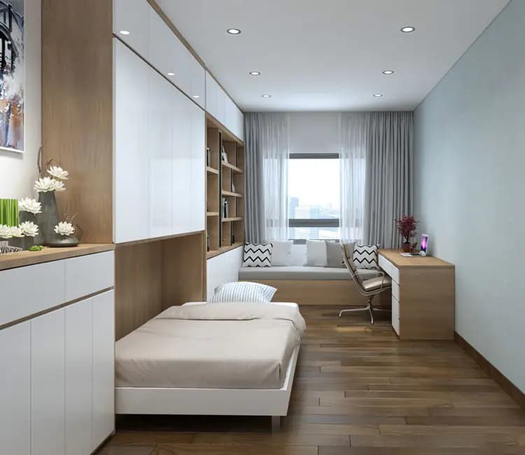 Ảnh dự án 17 – Nội thất chung cư Viglacera Xuân Phương 107m2 – Chị Nguyệt