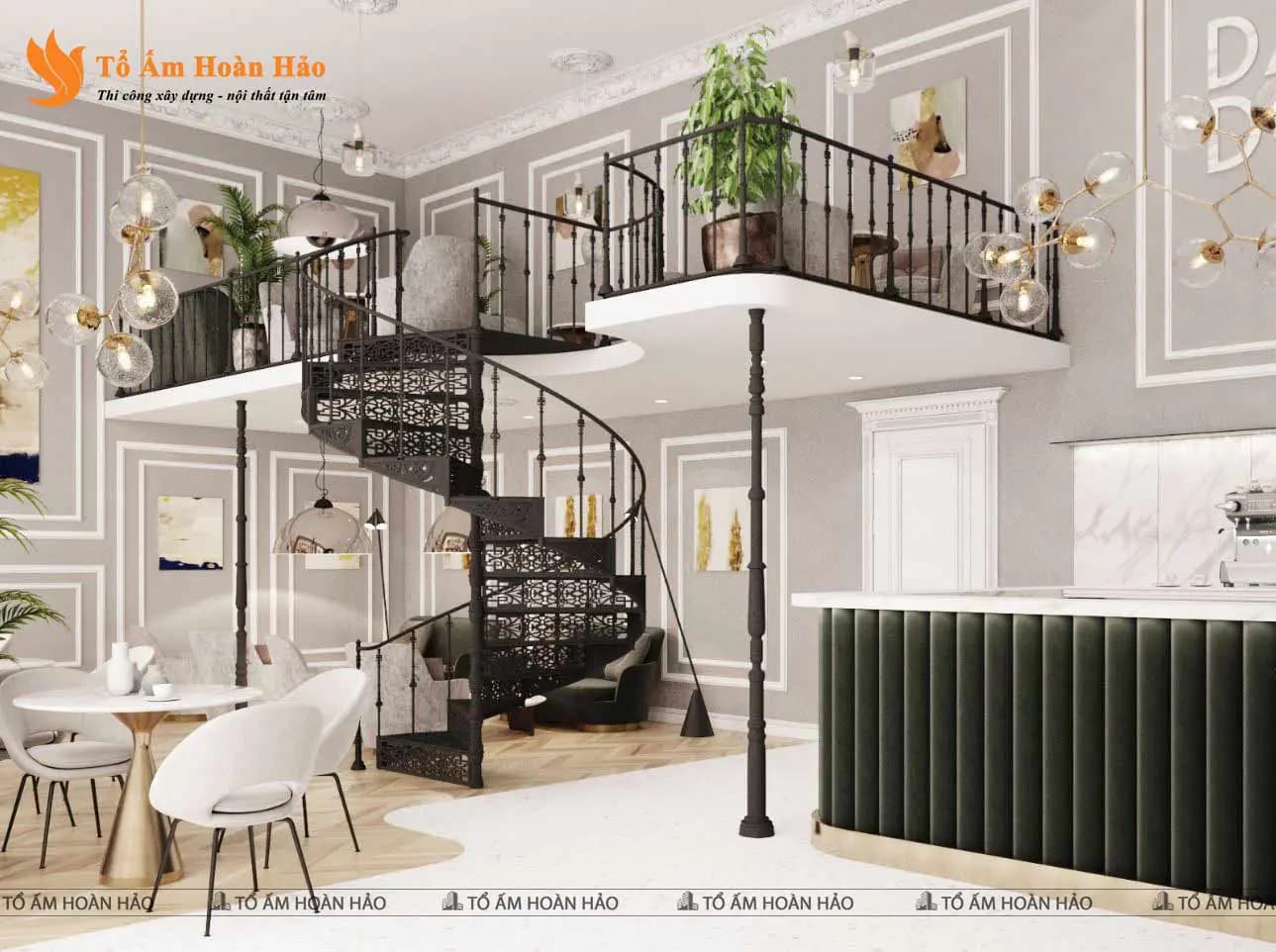 QUÁN CÀ PHÊ PHONG CÁCH CHÂU ÂU – DAILY DOSE 240M2