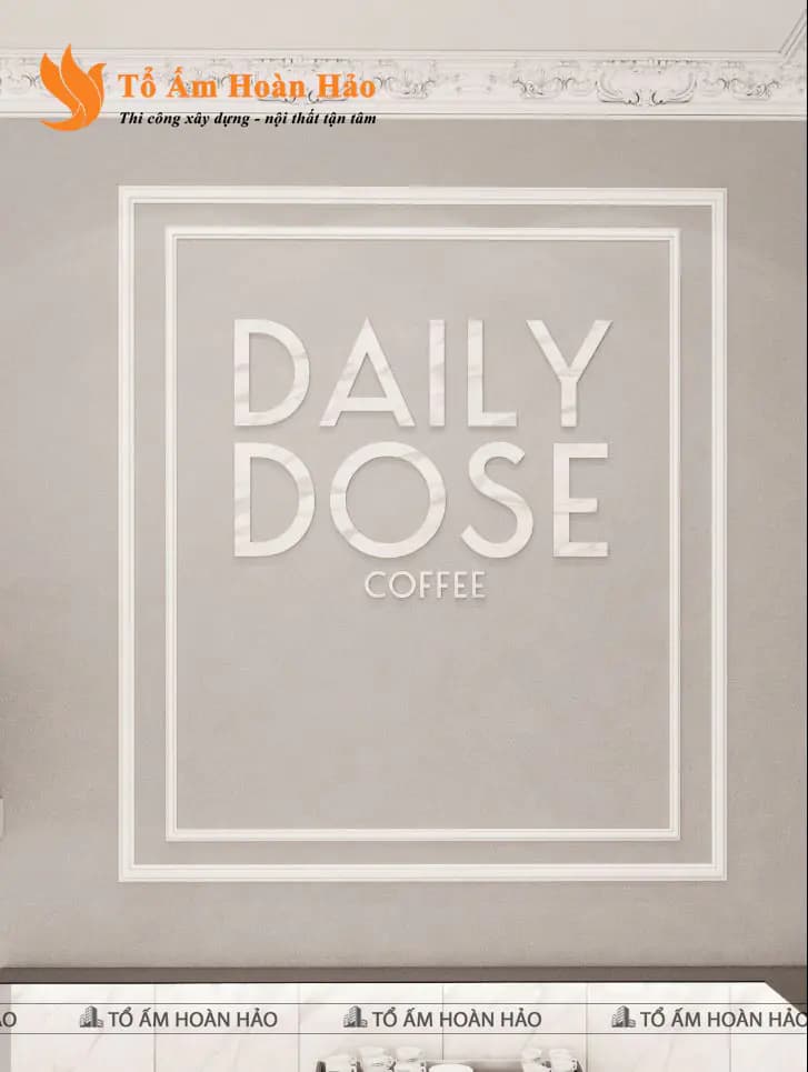 Thông tin dự án thiết kế quán cà phê – QUÁN CÀ PHÊ PHONG CÁCH CHÂU ÂU – DAILY DOSE 240M2